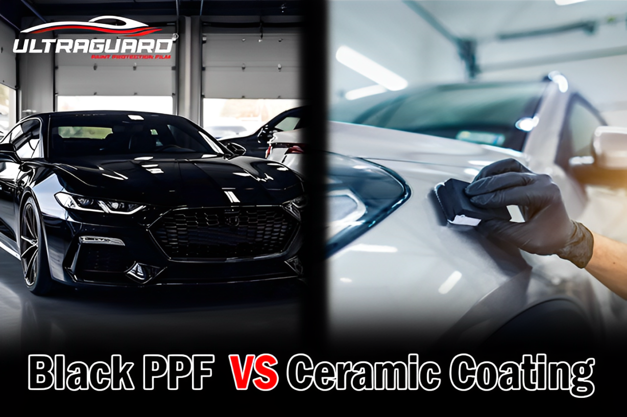 Black PPF vs. Ceramic Coating: Which is Better for Car Paint Protection?