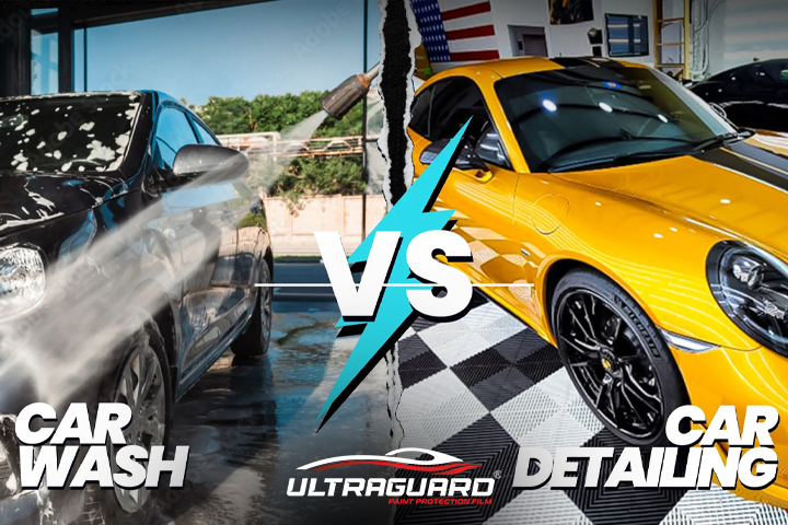 The Key Difference Between Car Wash Vs Car Detailing