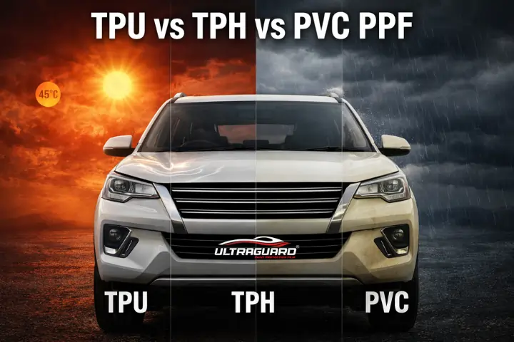 TPU vs TPH vs PVC PPF (Paint Protection Film)