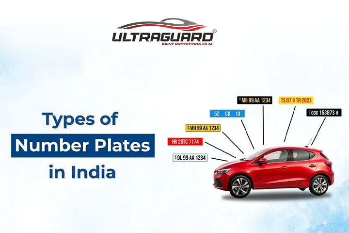 Types of Number Plates in India are Decoded
